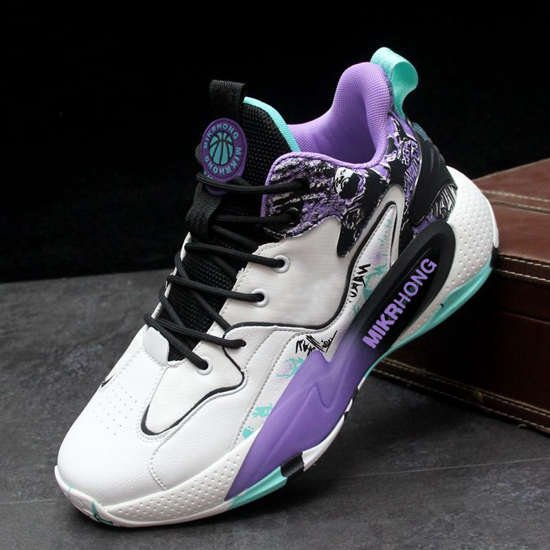 Low price China shoe factory man sports basket ball shoes