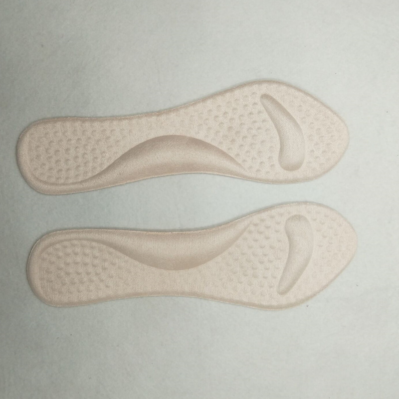 women 3/4 silicone gel insoles high heels thickened arch support pain relief insole transparent ladies flat foot sole pad