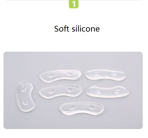 Transparent silicone heel stick invisible heel stick anti-wear stick