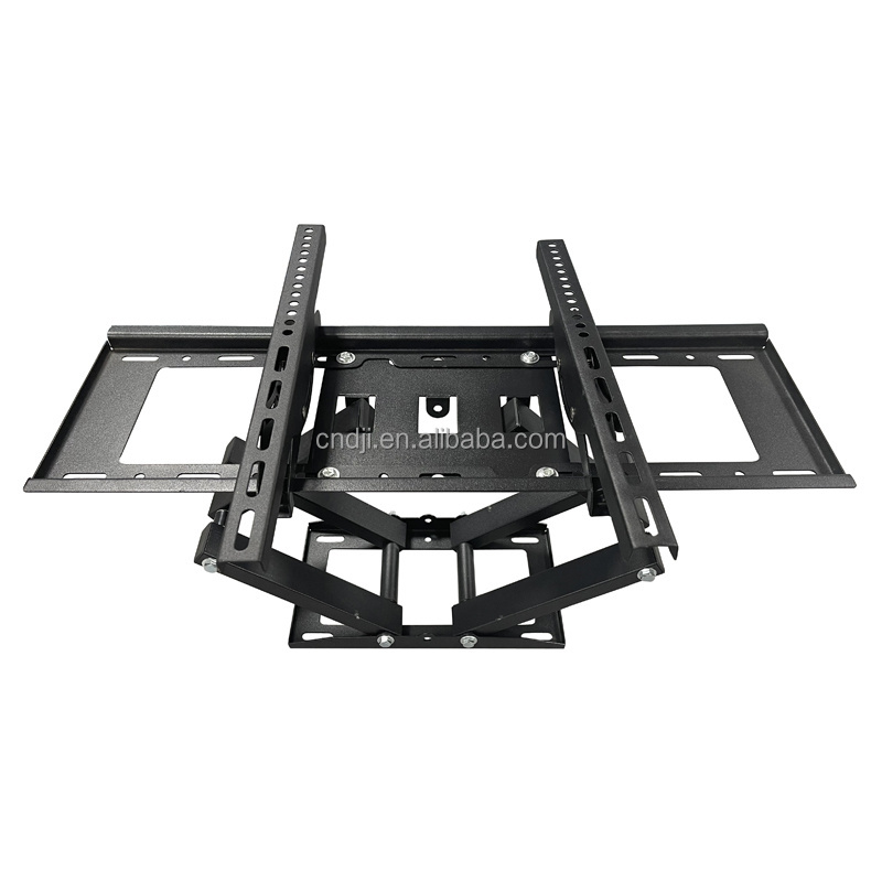 V-STAR Hot selling universal telescopic retractable wall bracket LCD TV mount for 32''-75''