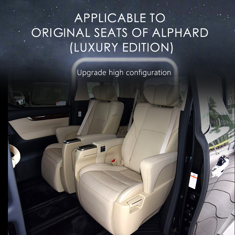 Luxury Car Leather Original Seat with Massage  Heating Ventilation for Toyota Alphard