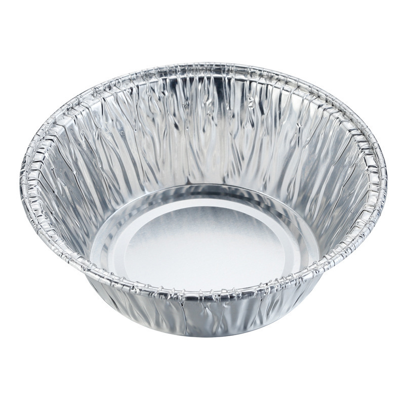 Disposable Embossed Aluminum Foil Cups for Baking round Cake Mold for Cupcake and Muffin Food Grade Sheet