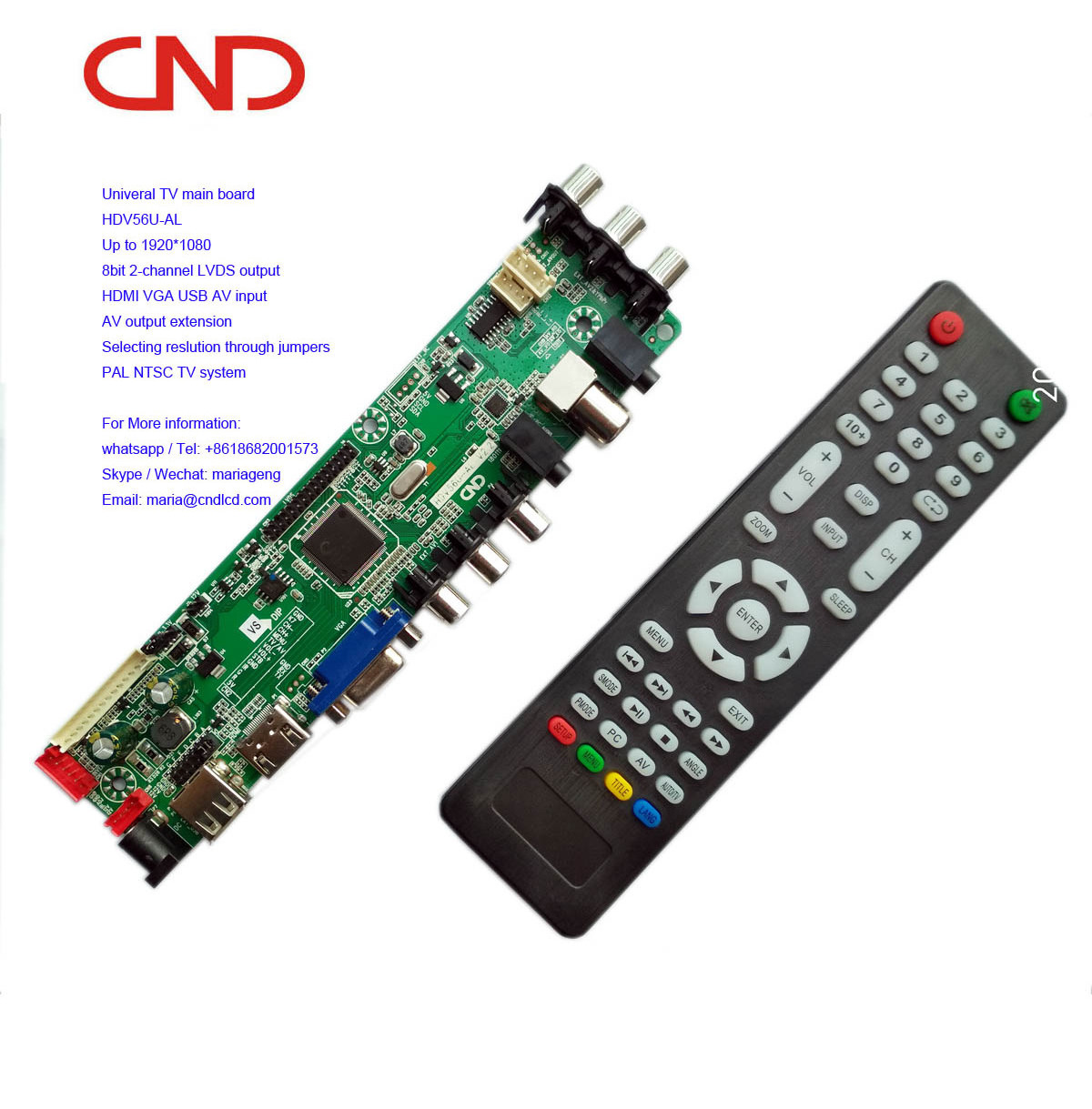 In Stock Special Offer LCD tv spare parts universal Main Board for Haier  Konka  TCL TV Hisense