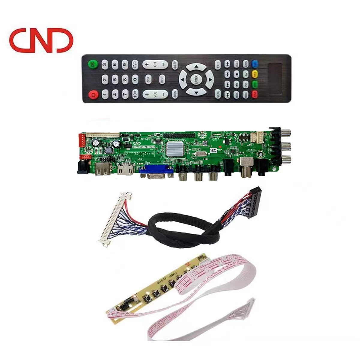 Universal 32 inch pcb board for led tv support Full HD 1920*1080