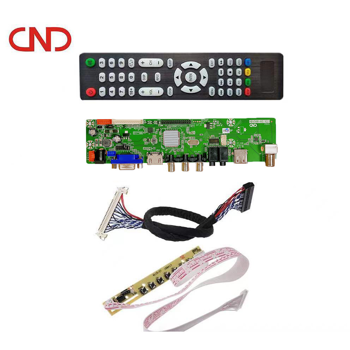 Universal 32 inch pcb board for led tv support Full HD 1920*1080