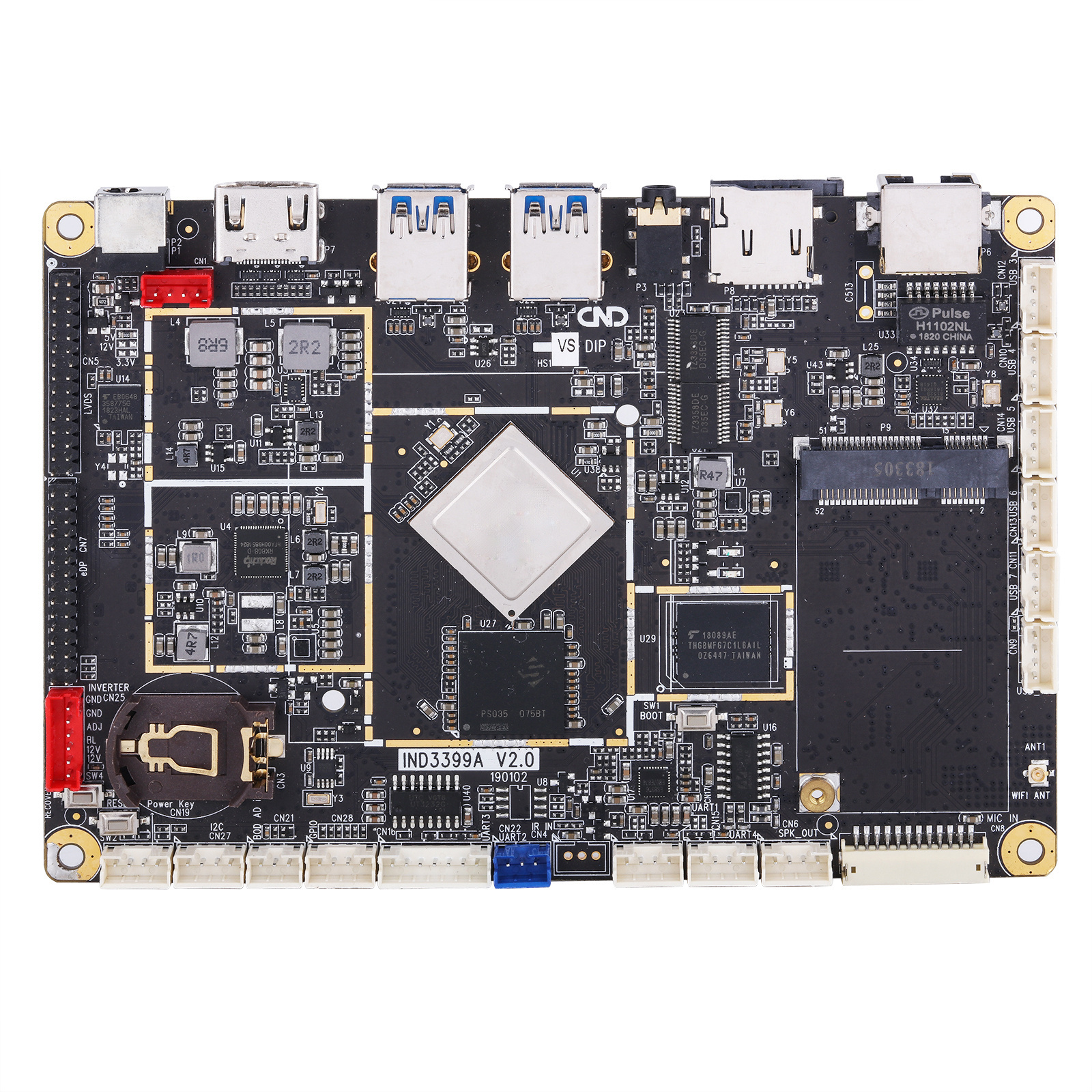 RK3399 android board for pos/touch monitor kiosk/ digital signage/ smart home and vending machine