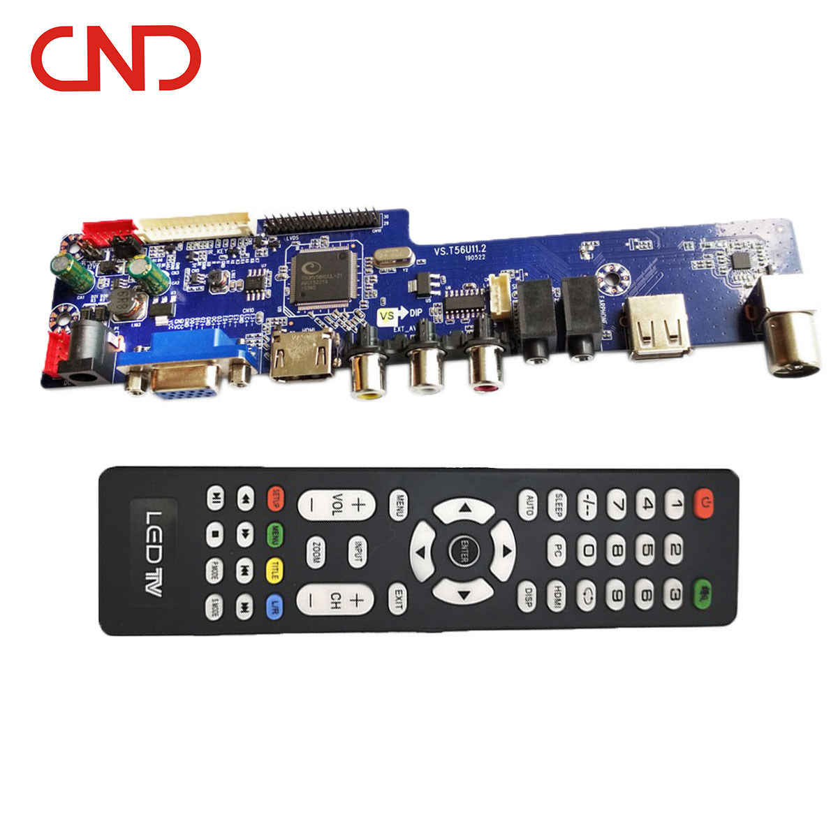 CND universal vs.t56u11.2 lcd led tv mother mainboard spare parts for Samsung TCL hisense L G