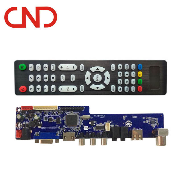 CND universal vs.t56u11.2 lcd led tv mother mainboard spare parts for Samsung TCL hisense L G