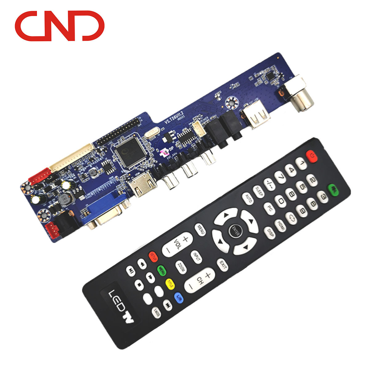 CND universal vs.t56u11.2 lcd led tv mother mainboard spare parts for Samsung TCL hisense L G