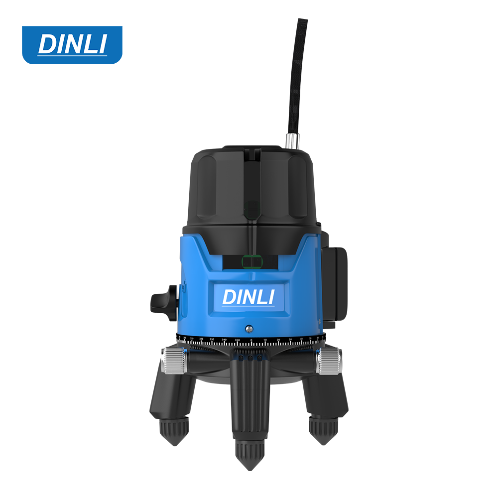 Dinli 2V1H bluetooth connected 3 lines blue laser level