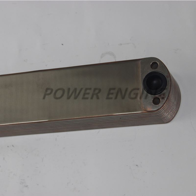 Stamping parts copper tube heat exchanger oil cooler 4965487