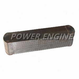 Stamping parts copper tube heat exchanger oil cooler 4965487