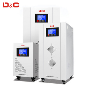 Shanghai Delixi Automatic avr 3 phase servo motor TNS 15kva 30kva 50kva stabilizer voltage regulators for industry