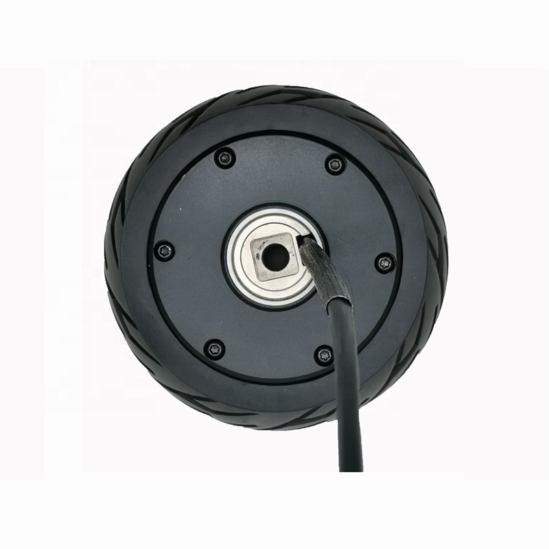 4inch 36V 330W 3 phase brushless hub motor wheel for scooter/AGV/robot