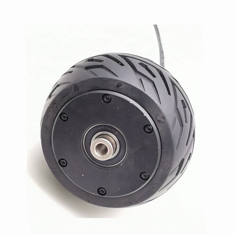 4inch 36V 330W 3 phase brushless hub motor wheel for scooter/AGV/robot