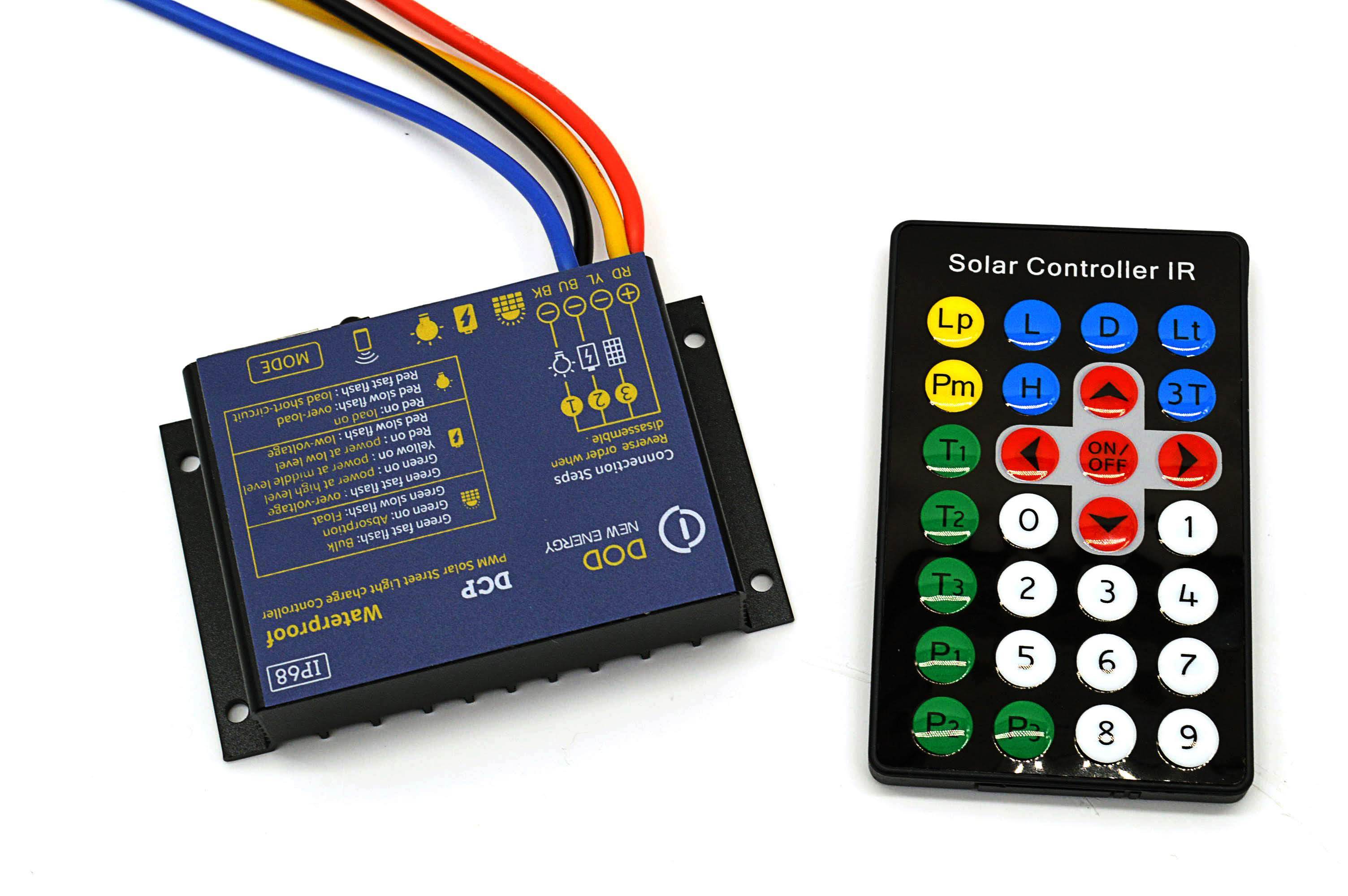 led street lamp light charging and discharging pwm battery charger solar charge controller regulator cheap price