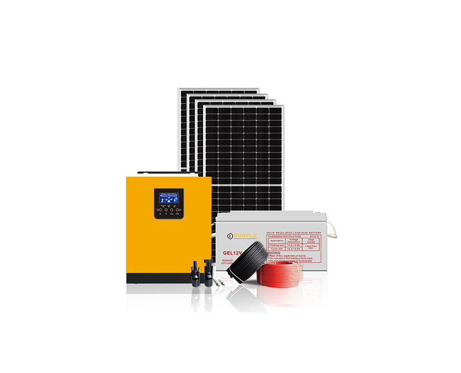 Ready in stock offgrid solar system hybrid solar inverter 3kva 24v with MPPT PWM charge controller inverter pure sine wave