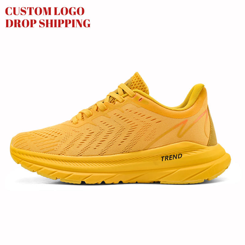 High Quality New Style Wholesale Zapatillas Mujer Tenis Mesh Outdoor Breathable Sport Casual Marathon Running Shoes For Men