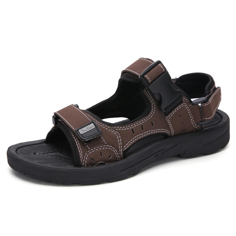 Men's Slipper Kito Beach Sole Thailand Leather And Thick Men Sho Turkey Sandal For Man