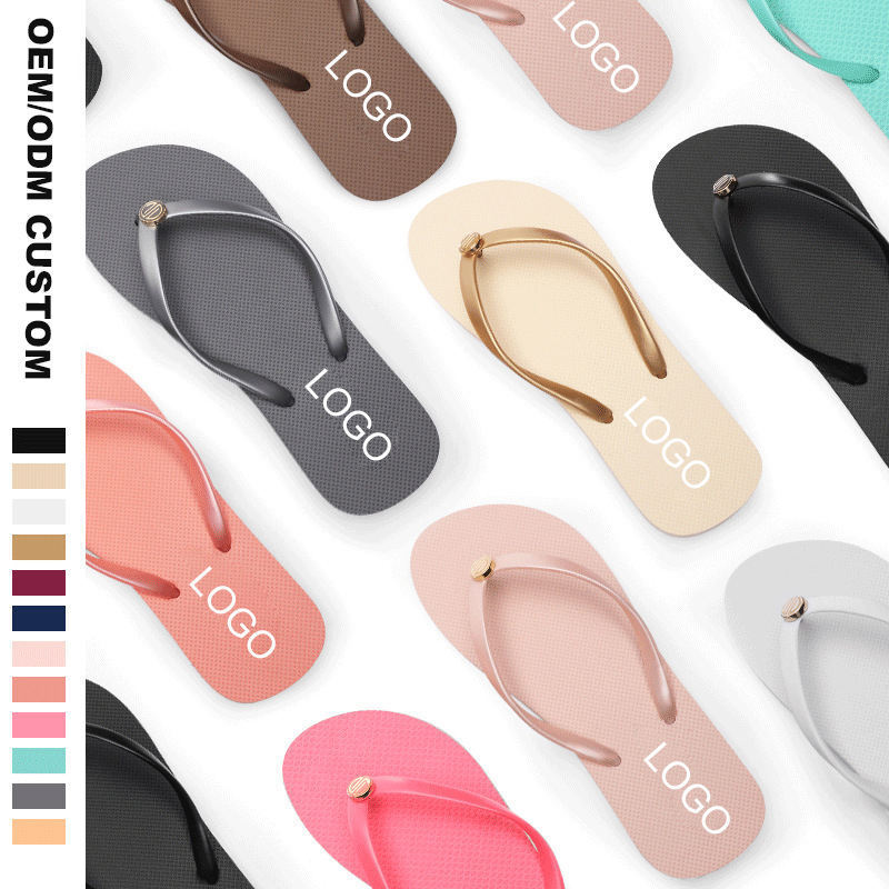 Custom Sublimation Cheap Wholesale Rubber EVA Pe Beach White Women Ladies Flip Flops Blanks Sandals Flip-flops Slippers Men