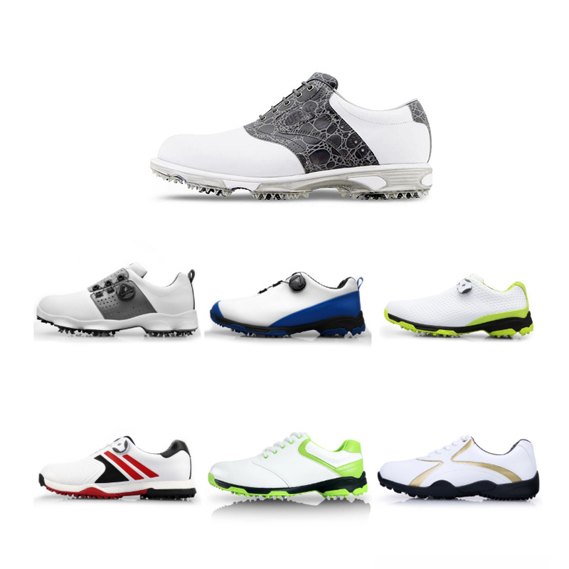 Men Foot Joy Oem Custom Rubber Soles Wholesale Ladies Casual Kids Outsole Sports Customized Used Italian Mesh Women Golf Shoes