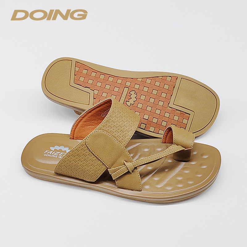 Casual Classic Beach Sandals PU Leather Arabic Style Women Slippers Pakistan Arabic Sandal For Men