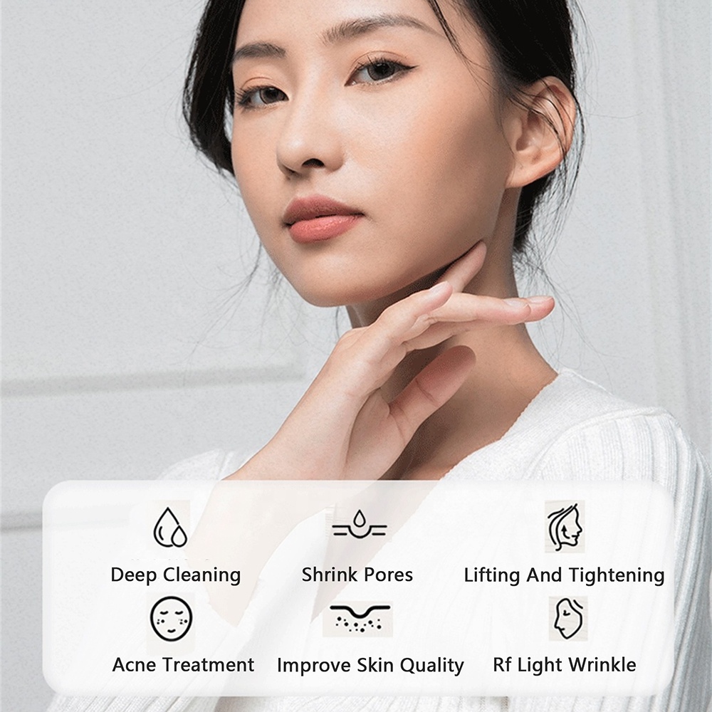 2023 New Hot Selling Rf Beauty Device Portable Anti Aging Anti-Wrinkle Beauty Device Rf Ems Facial Device