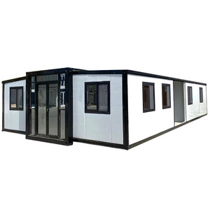 3 Bedroom Luxury 40FT 20FT Movable Foldable Expandable Prefab Container House For Sale