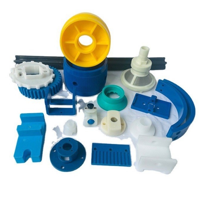 ABS PP injection molded plastic parts manufacture transparent material injection molded products polycarbonate