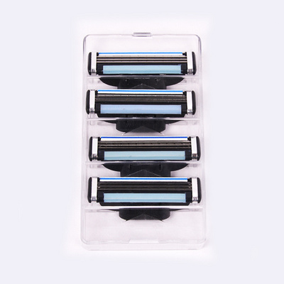 3 blades cartridges 5 Blades Good Quality Replace Razor Mens Safety Shaving Razor