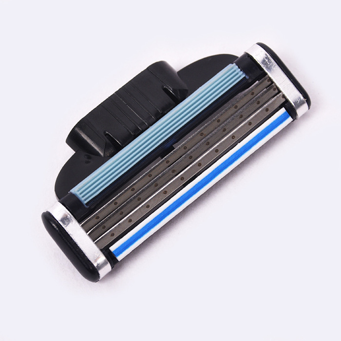 3 blades cartridges 5 Blades Good Quality Replace Razor Mens Safety Shaving Razor