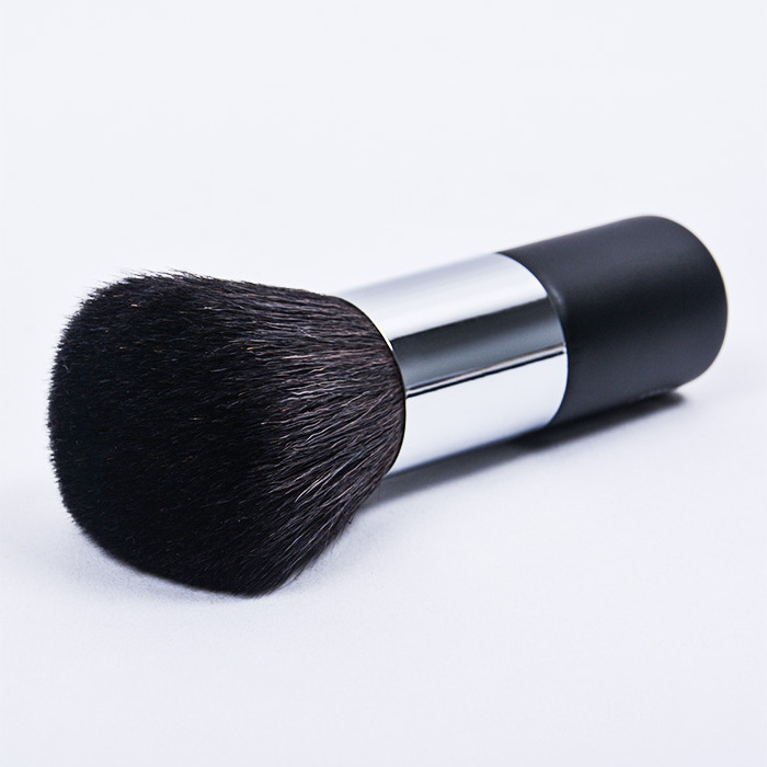 Dongmei Single Powder Brush High Quality Goat Hair Black Wood Handle Custom Logo Large Body Sunscreen Powder Makeup Brush