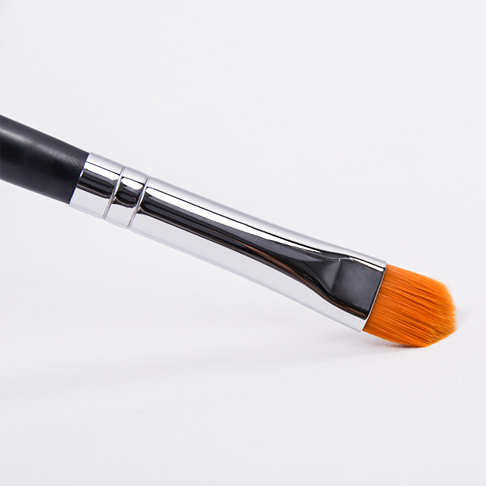 Dongmei Single Eyeshadow Brush Synthetic Wood Good Quality Cruelty Free Eyeshadow Makeup Brush Matte Black