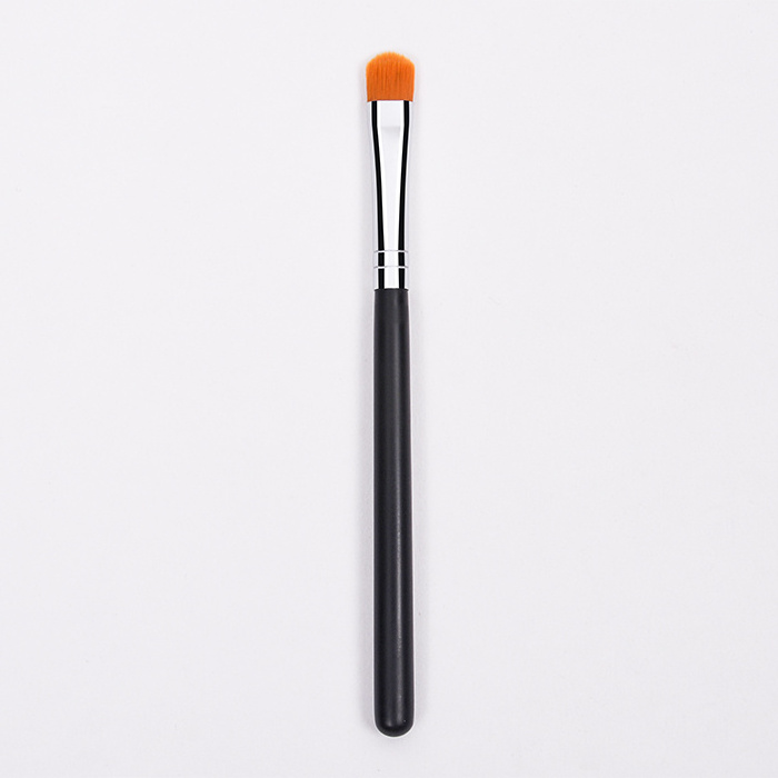 Dongmei Single Eyeshadow Brush Synthetic Wood Good Quality Cruelty Free Eyeshadow Makeup Brush Matte Black