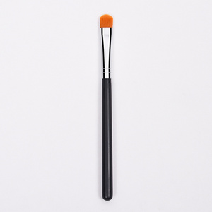 Dongmei Single Eyeshadow Brush Synthetic Wood Good Quality Cruelty Free Eyeshadow Makeup Brush Matte Black