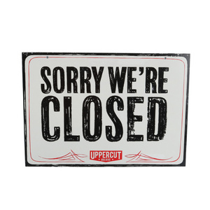 High Quality Custom Plastic Double Sided Acrylic Window Door Open Closed Plaque Sign