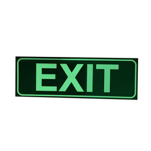 Luminous Fire Emergency Exit Warning Sign Safety Sign