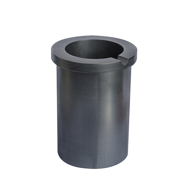 Heat Resisting Refractory High Purity 5kg 10kg Polished Graphite Crucible For Gold Melting