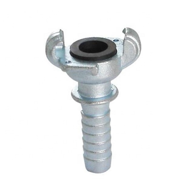 Carbon Steel US Chicago type Hose Ends Zinc Plated two Lugs Universal Crowfoot Claw Coupling hose end