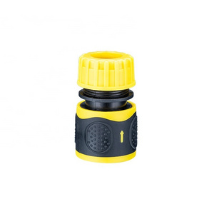 Plastic ABS+TPR 1/2" water hose quick connector for garden hose connection