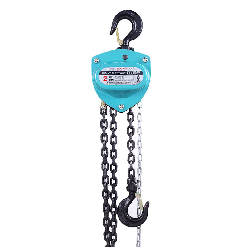 Material handling  Hand lift movement chain block 2t 3 t crane hoist hoisting