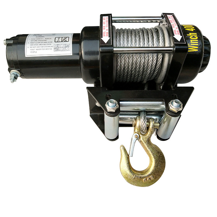 2023 hot Rescue off-road 24v windlass winch 12v used  for sale under