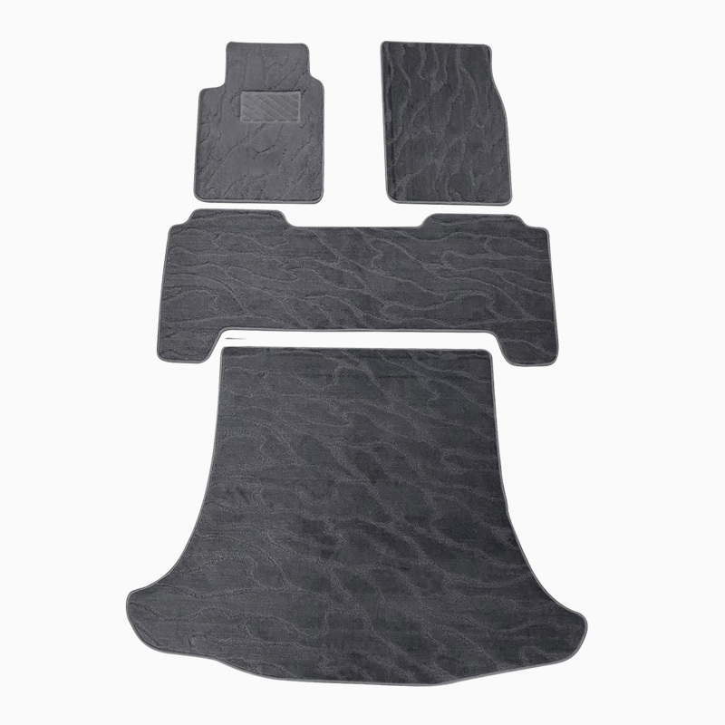 New 2022 Car floor Decorative Customize special car floor mats for Toyota land cruiser 300 series without fire