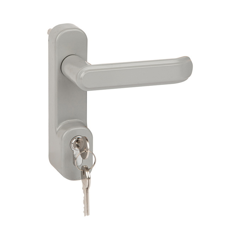 Zinc Alloy European handle Aluminum Lever Door Lock for Panic Exit Device