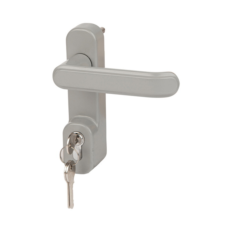 Zinc Alloy European handle Aluminum Lever Door Lock for Panic Exit Device