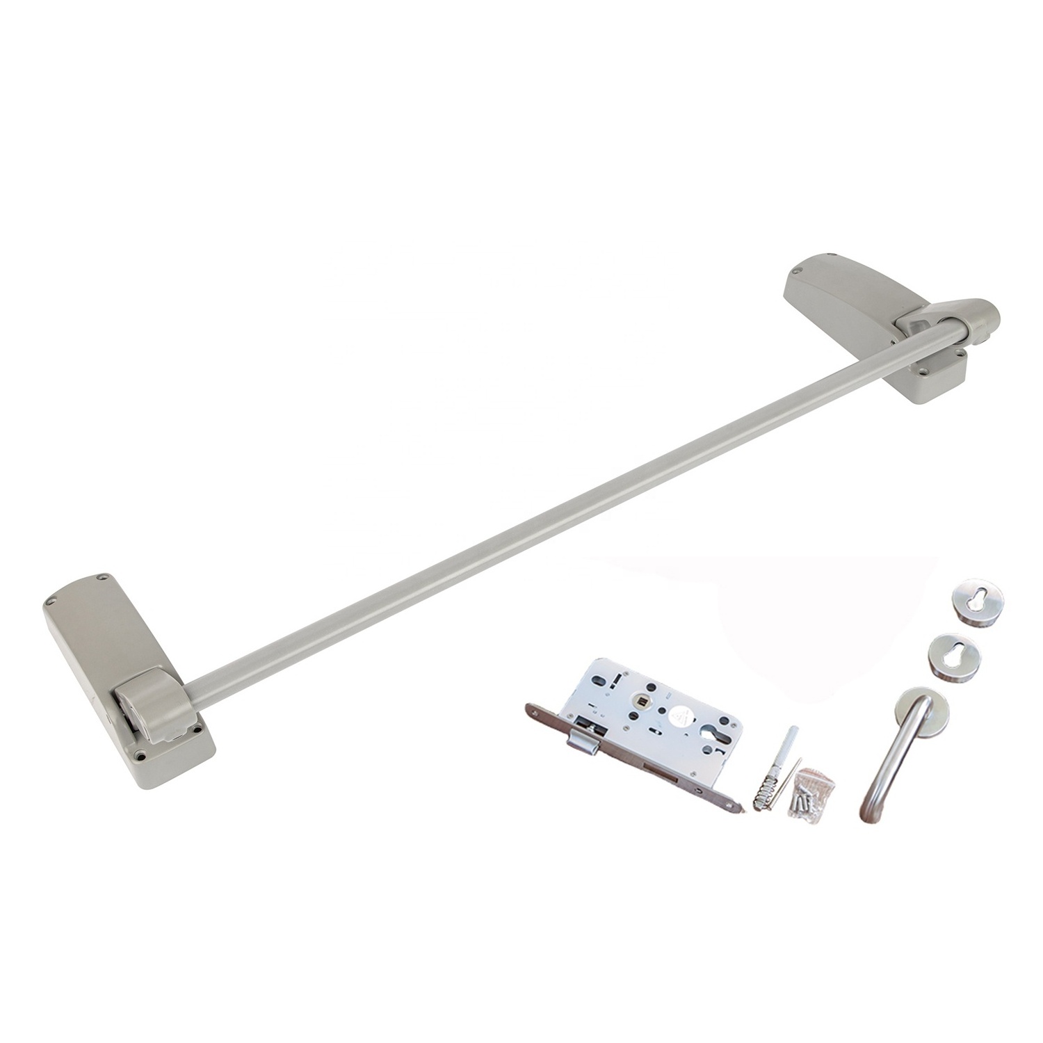 EN1125 Standard Push Bar with Mortise Door Locks and Handles