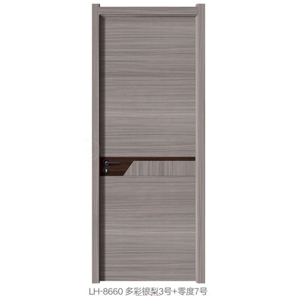 Simple Splicing Surface Melamine Printed Plywood Door Skin Panels For Houses Decorative