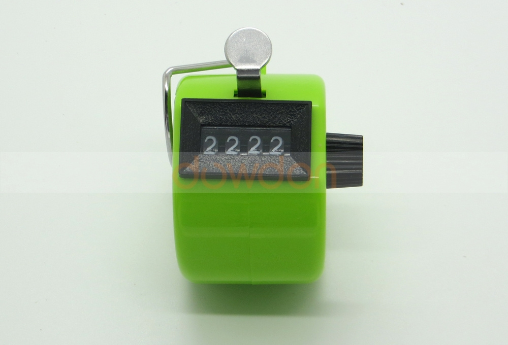 4 Digit Mechanical Palm Click Counter Hand Held Counter Clicker for Sport Stadium Coach Casino School