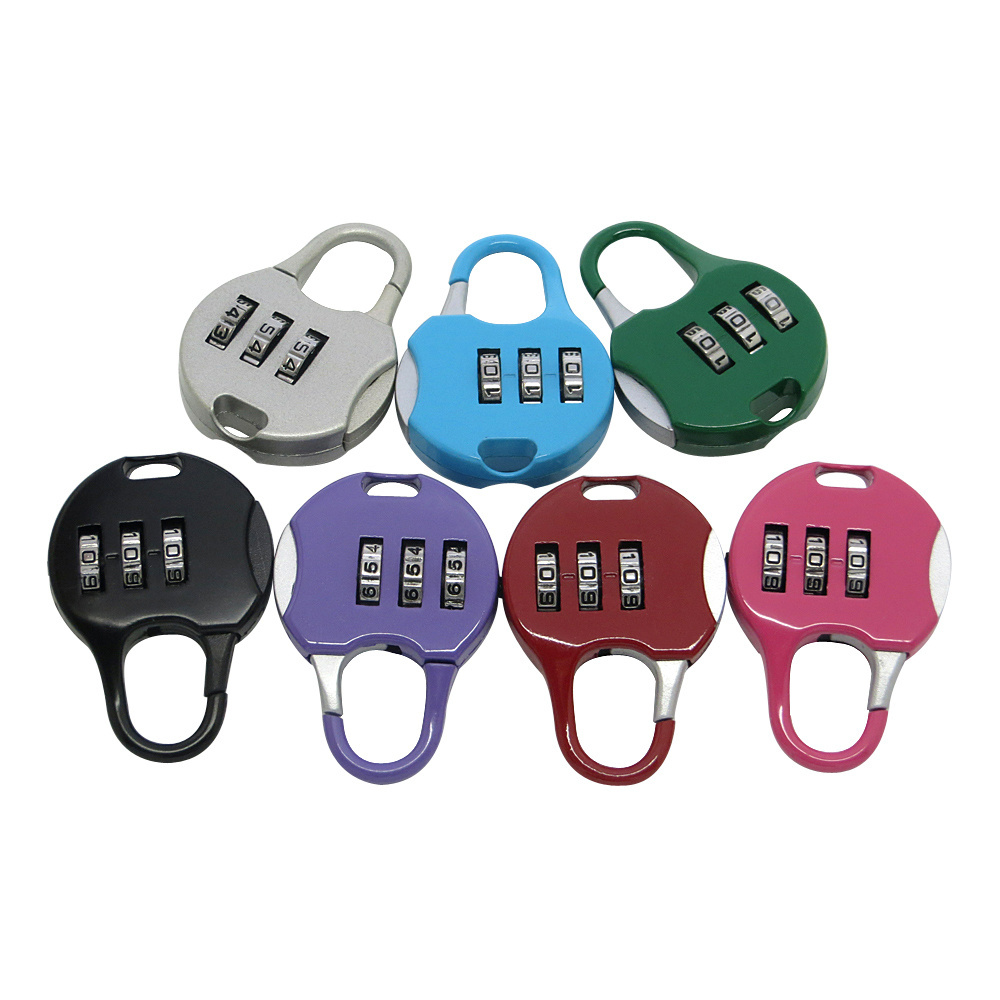 High Security Padlock Digits Password Digital Luggage Suitcase Lock  Travel Safety Bag  Mini Lock