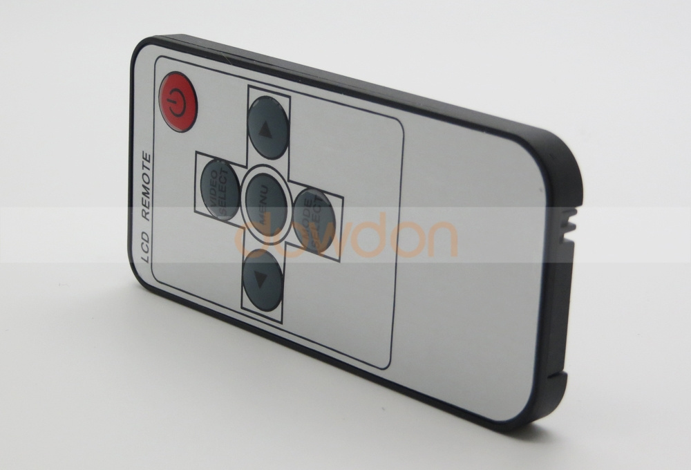 6 Keys Customized LCD Display IR Remote Control Button Switch